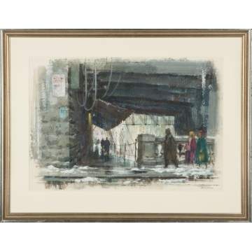 Ralph Avery (American, 1906-1976) "McGinty's Catwalk"