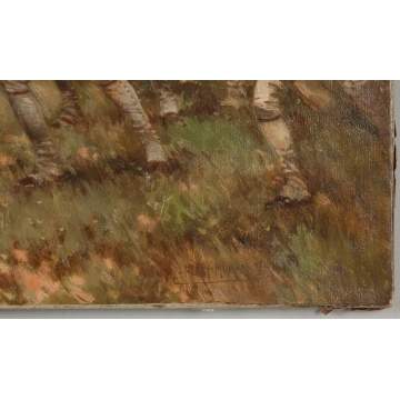 Edward Percy Moran (American, 1862-1935) Battle of Bunker Hill