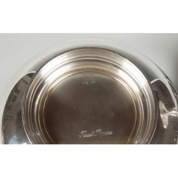 Wallace Sterling Silver Bowl & Compote