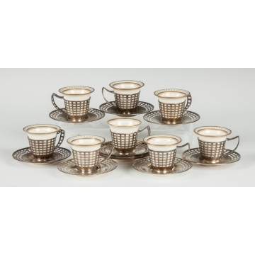 Set of 8 Demitasse Cups