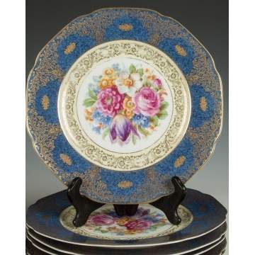 Set of 11 Bavarian Tirschenreuth Dinner Plates