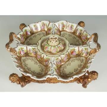 German Porcelain Serving Dish