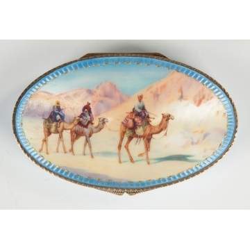 Enameled Box & Kovsh