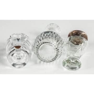 Three Glass Colognes