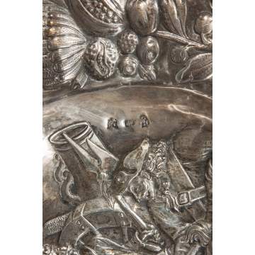 Silver Basket & Tray