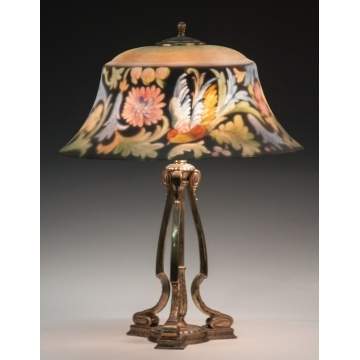 Pairpoint Bird of Paradise Table Lamp