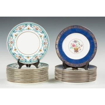 Minton Plates & Spode Copeland Plates