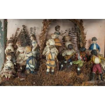 Unusual Wax Diorama