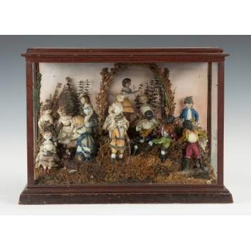 Unusual Wax Diorama