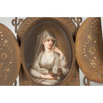 Porcelain Plaque & Enameled Plate