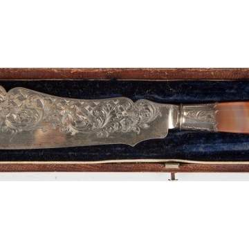 Engraved Sterling Letter Opener by George Unite