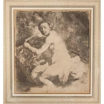 Rembrandt van Rijn (1606-1669) "Second Wife (Hendricka)"