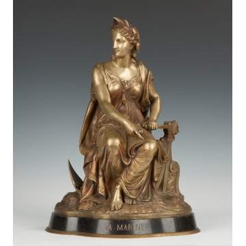 Bronze Sculpture of La Marine