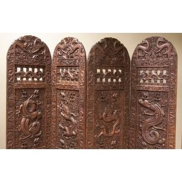 Chinese Hardwood Screen