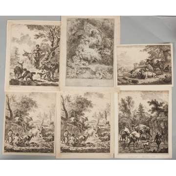 Group of Early Etchings