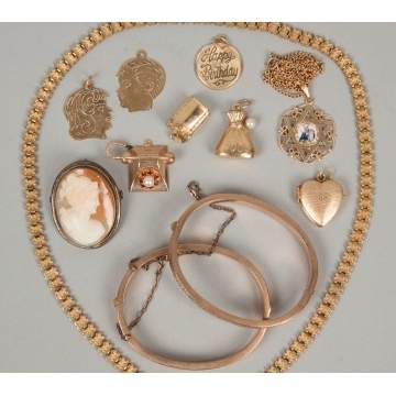 Group of Various Vintage Victorian Jewelry