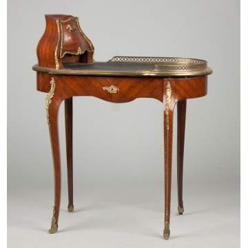 French Kingwood & Bronze Mounted Lady's Writing Desk