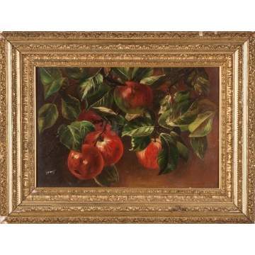 Harry Herman Roseland (American, 1866-1950) Still Life of Apples