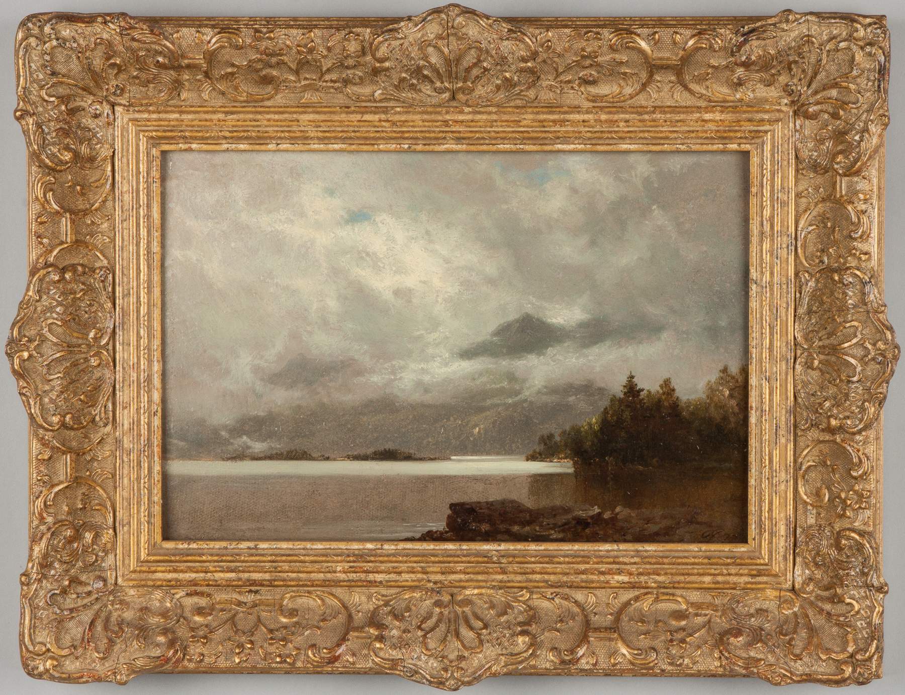 David Johnson (American, 18271908) Lake Cottone Auctions