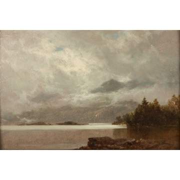 David Johnson (American, 1827-1908) Lake George