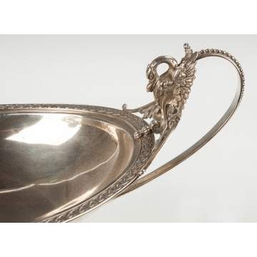 Wood & Hughes, NY, Silver Handled Compote