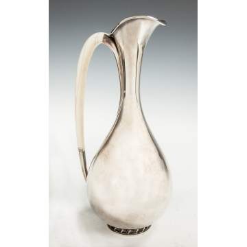 Frantz Hingelberg (Danish) Sterling Silver Ewer