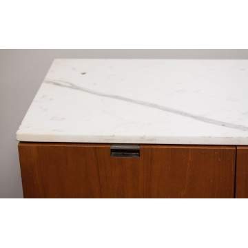 Florence Knoll Marble Top Credenza