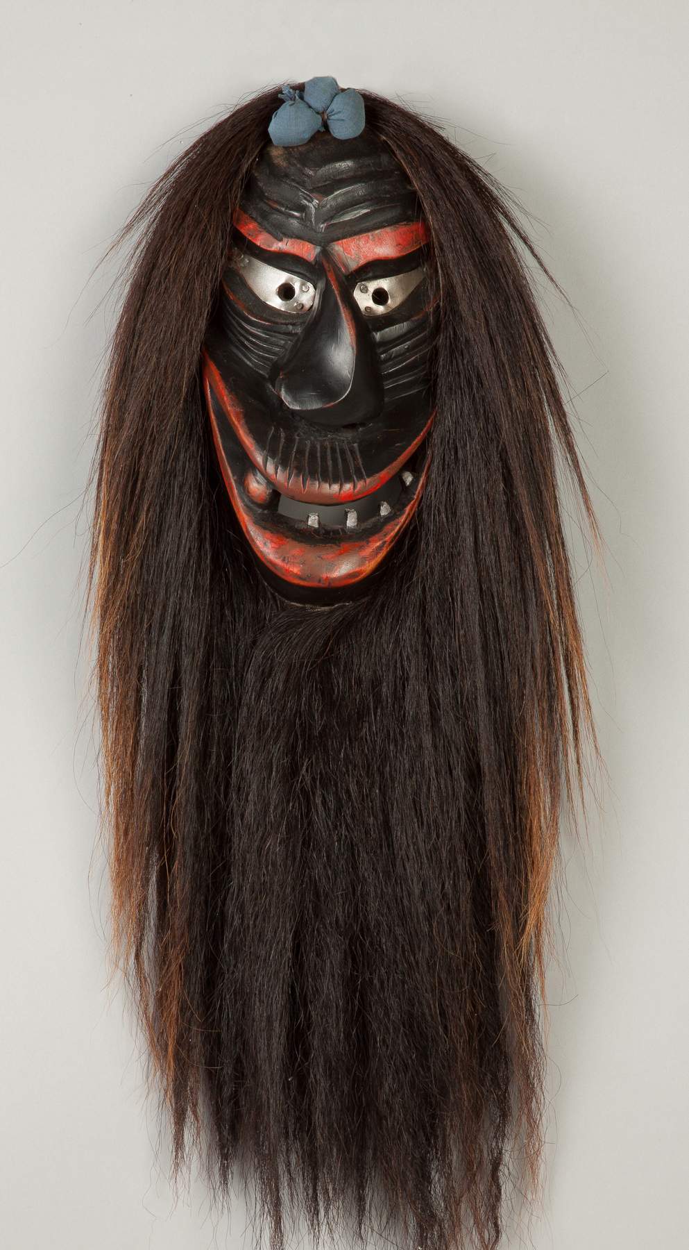 Iroquois Carved & Painted False Face Mask | Cottone Auctions