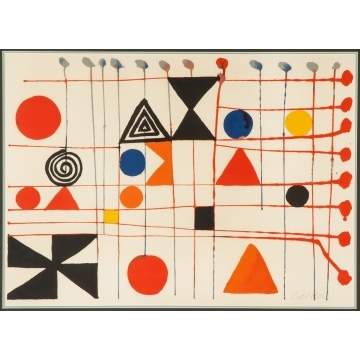 Alexander Calder (American, 1898-1976) "Quilt"