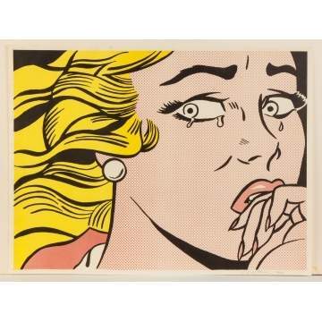 Roy Lichtenstein (American, 1923-1997) "Crying Girl" (C. II.1)