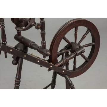 Diminutive Flax Spinning Wheel