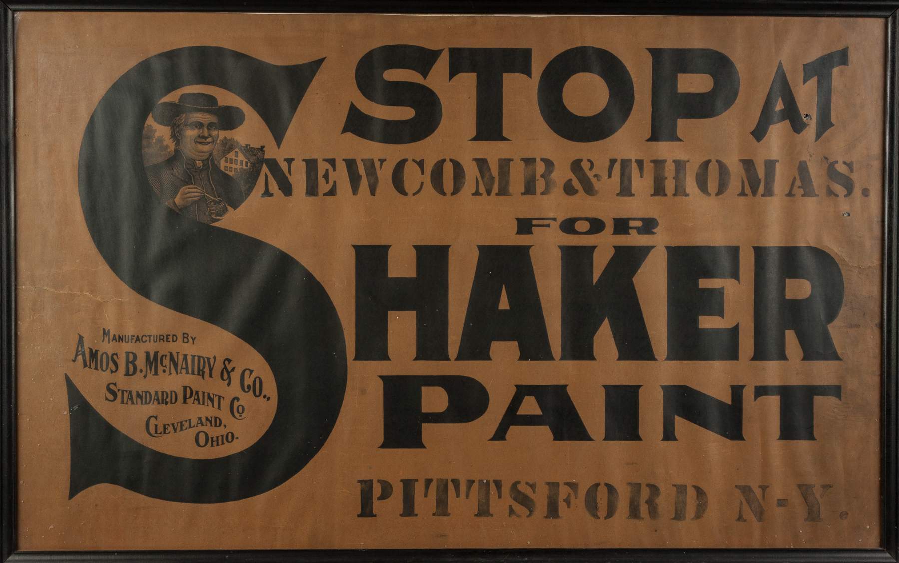 & Thomas for Shaker Paint, Pittsford, NY, Advertising Sign