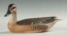 Ken Harris, Woodville, NY, Carved & Painted Duck Decoy