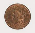 1816 Coronet Head One Cent