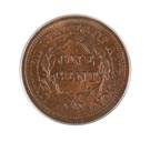 1856 Braided Hair One Cent