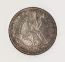1857 Seated Liberty Fifty Cent