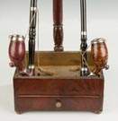 English Pipe Stand with Drawer