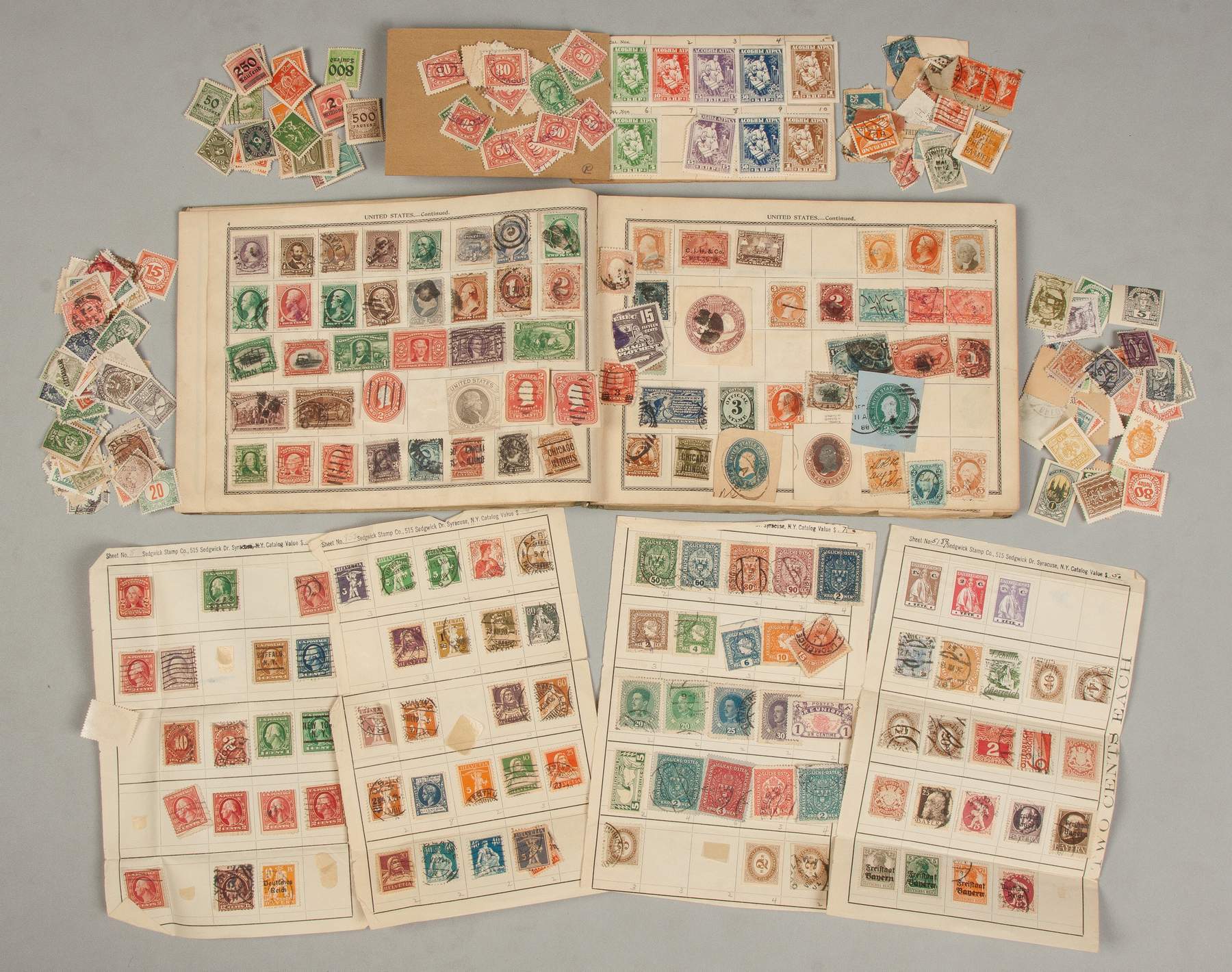 Large Postage Stamp Collection Cottone Auctions