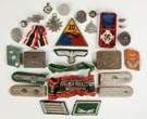 Group of German Badges and Ephemera