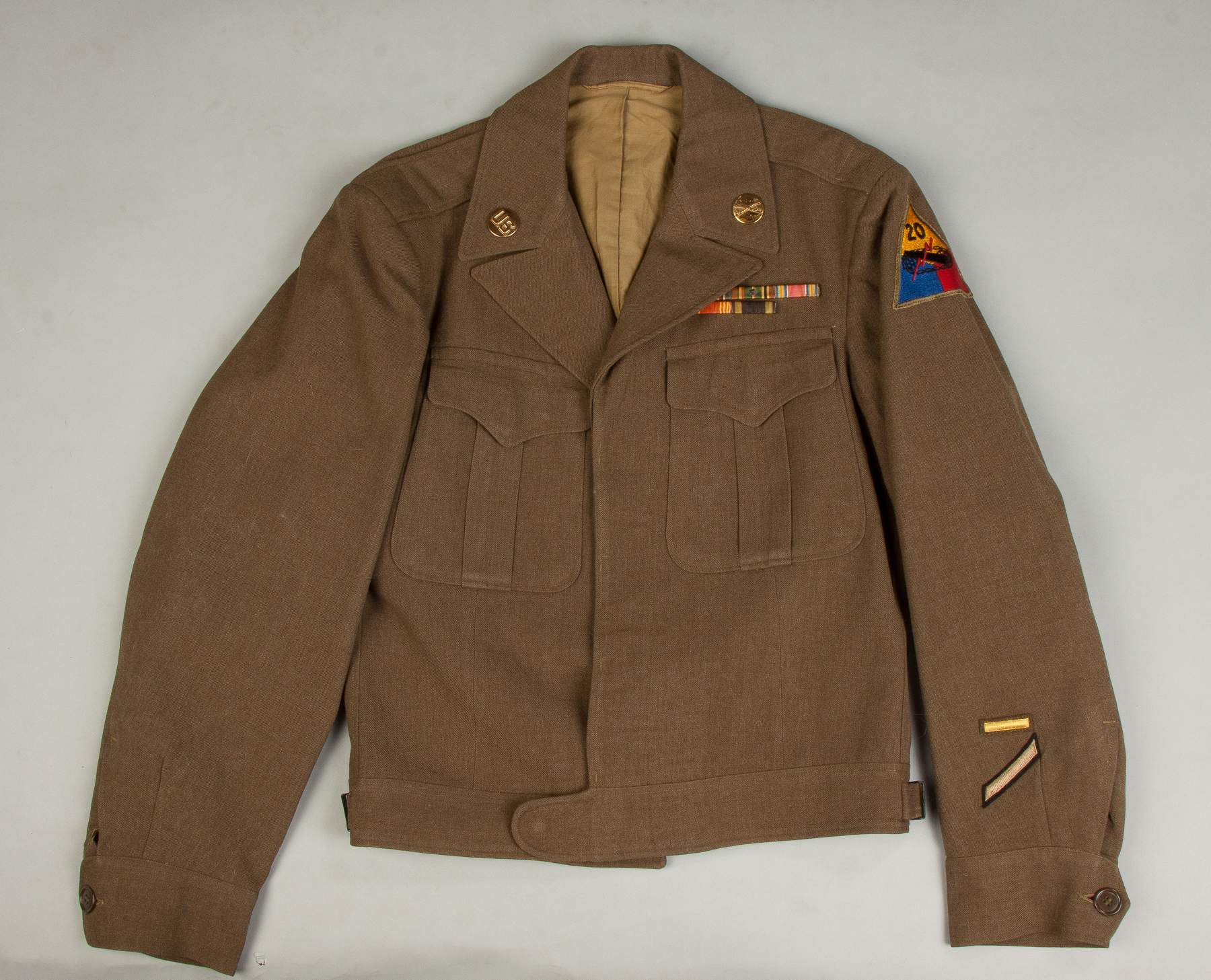 US Co. 'A' 10th Armored Replacement Battalion Coat | Cottone Auctions