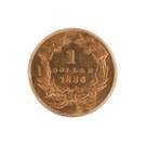 1886 Gold One Dollar