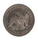 1842 Seated Liberty One Dollar