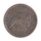 1856 Seated Liberty One Dollar