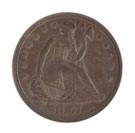 1857 Seated Liberty One Dollar