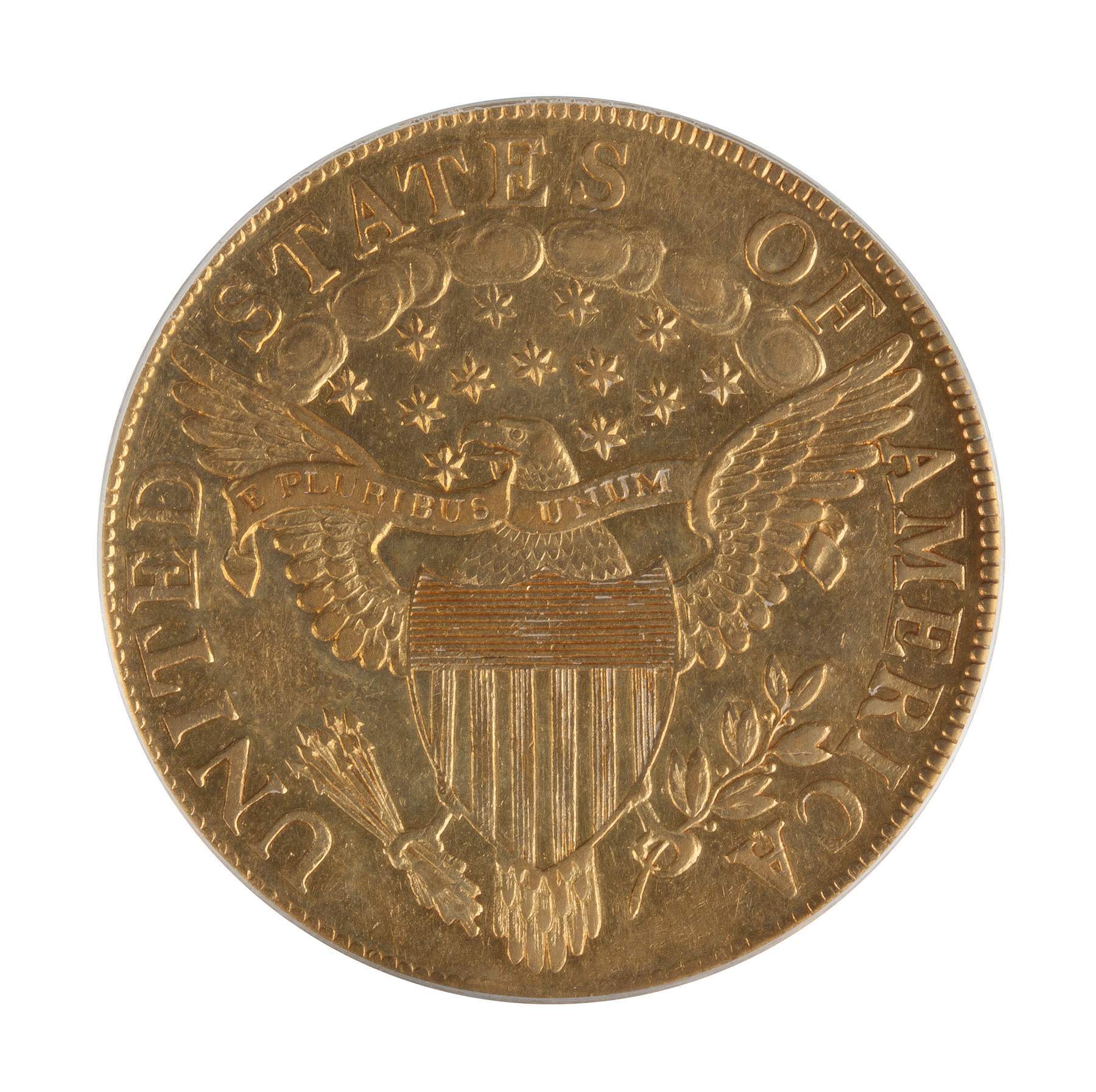 1801 Ten Dollar Draped Bust Gold Coin Cottone Auctions