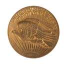 1907 Twenty Dollar High Relief Standing Liberty Gold Coin