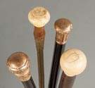 Group of Four Vintage Canes