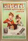 Vintage Hershey's Baking Chocolate & Cocoa Poster