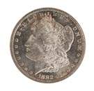 Two Morgan One Dollar Coins