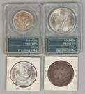 Four Various Coins